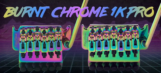 Limited Burnt Chrome 1K Series Pro Released! Floyd Rose