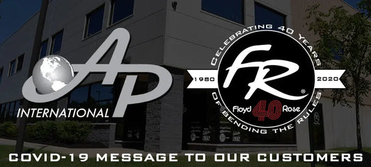 Floyd Rose Marketing COVID-19 Message Floyd Rose