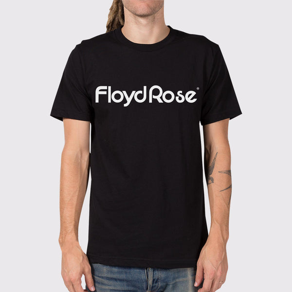 חולצת לוגו קלאסית של פלויד רוז - שחורה